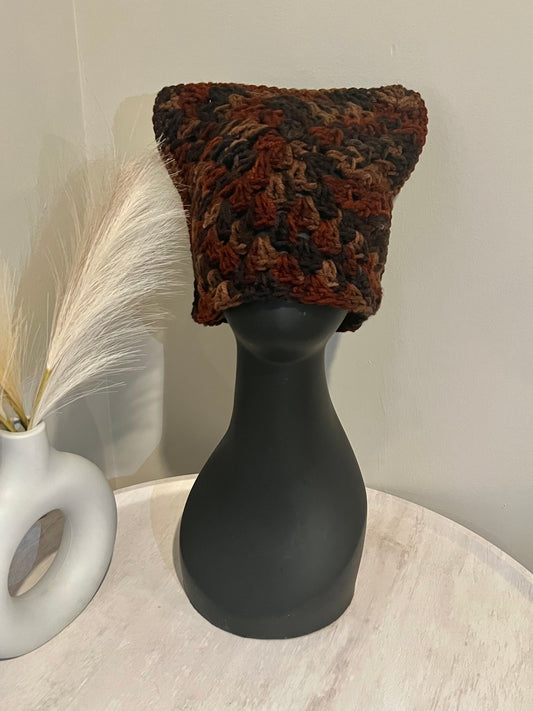 Fall Cat Beanie