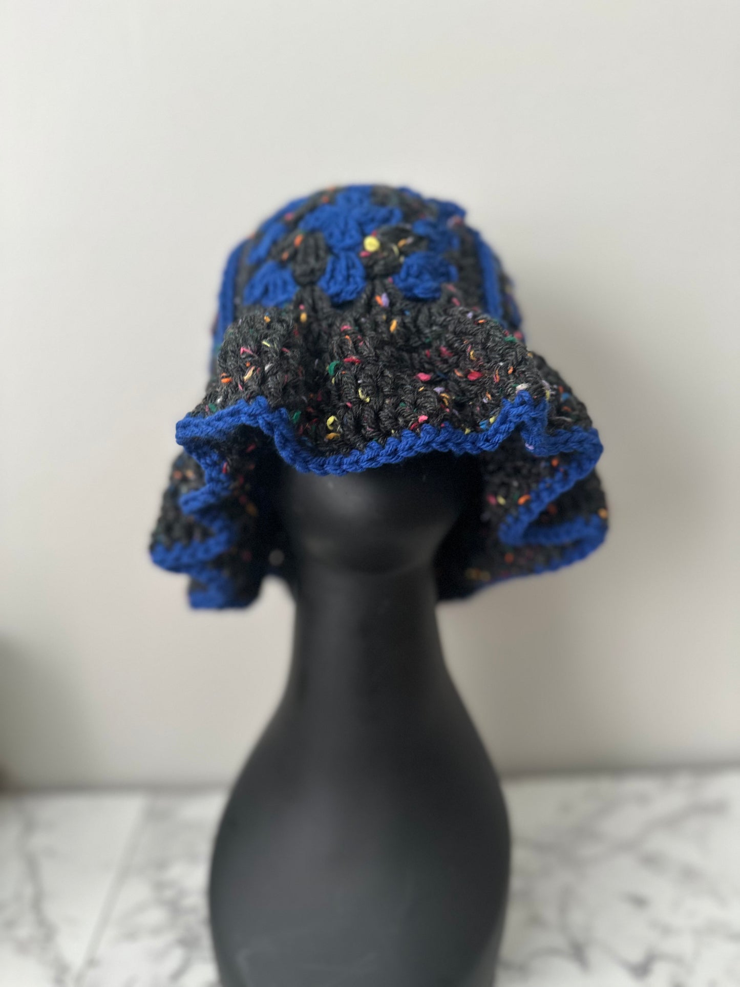 Granny square hat