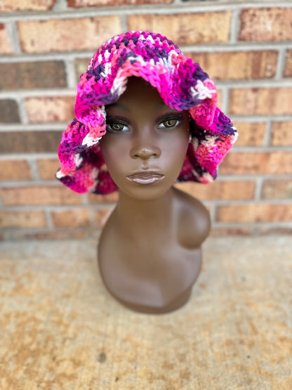 Bright Wavy Brim Hat