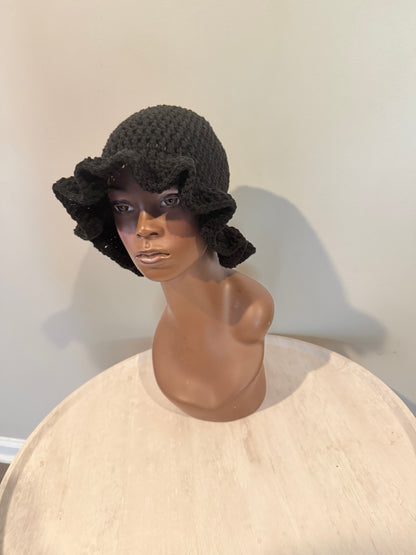 Wavy Brim Hat