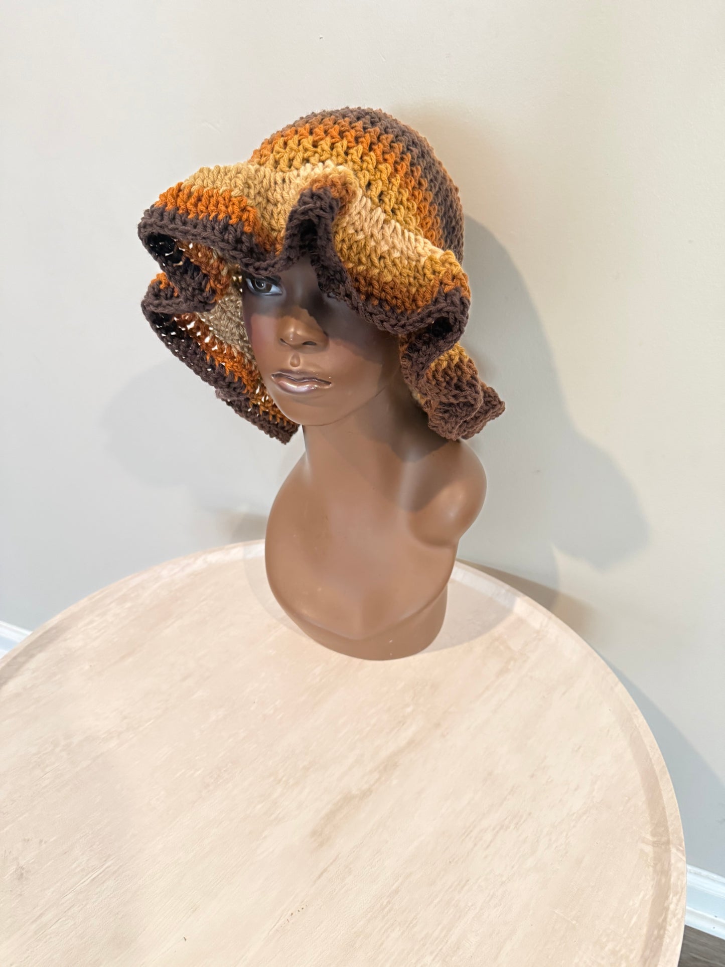 Wavy Brim Hat