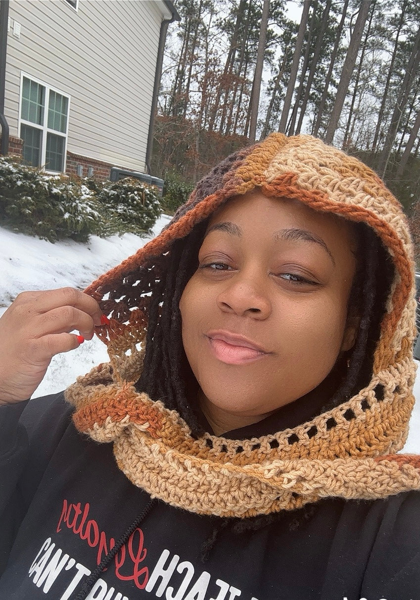 Hooded scarf