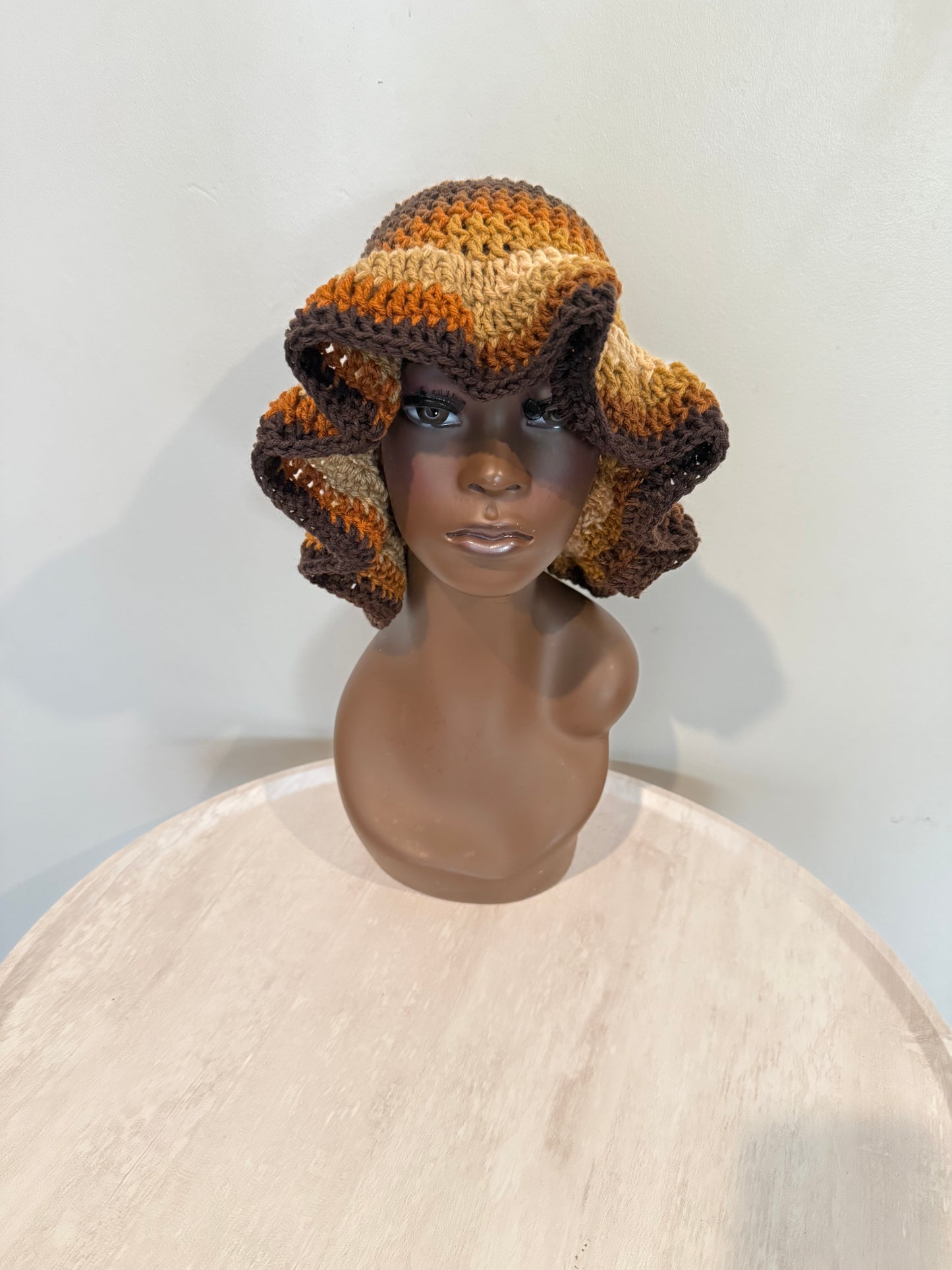 Wavy Brim Hat