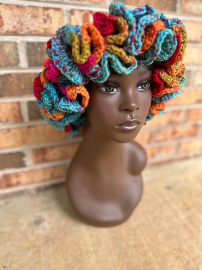 Ruffle hat