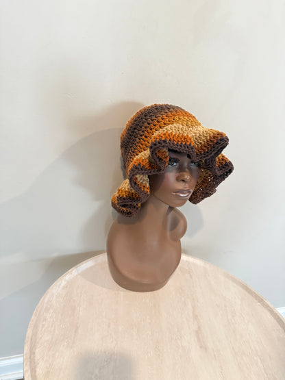 Wavy Brim Hat