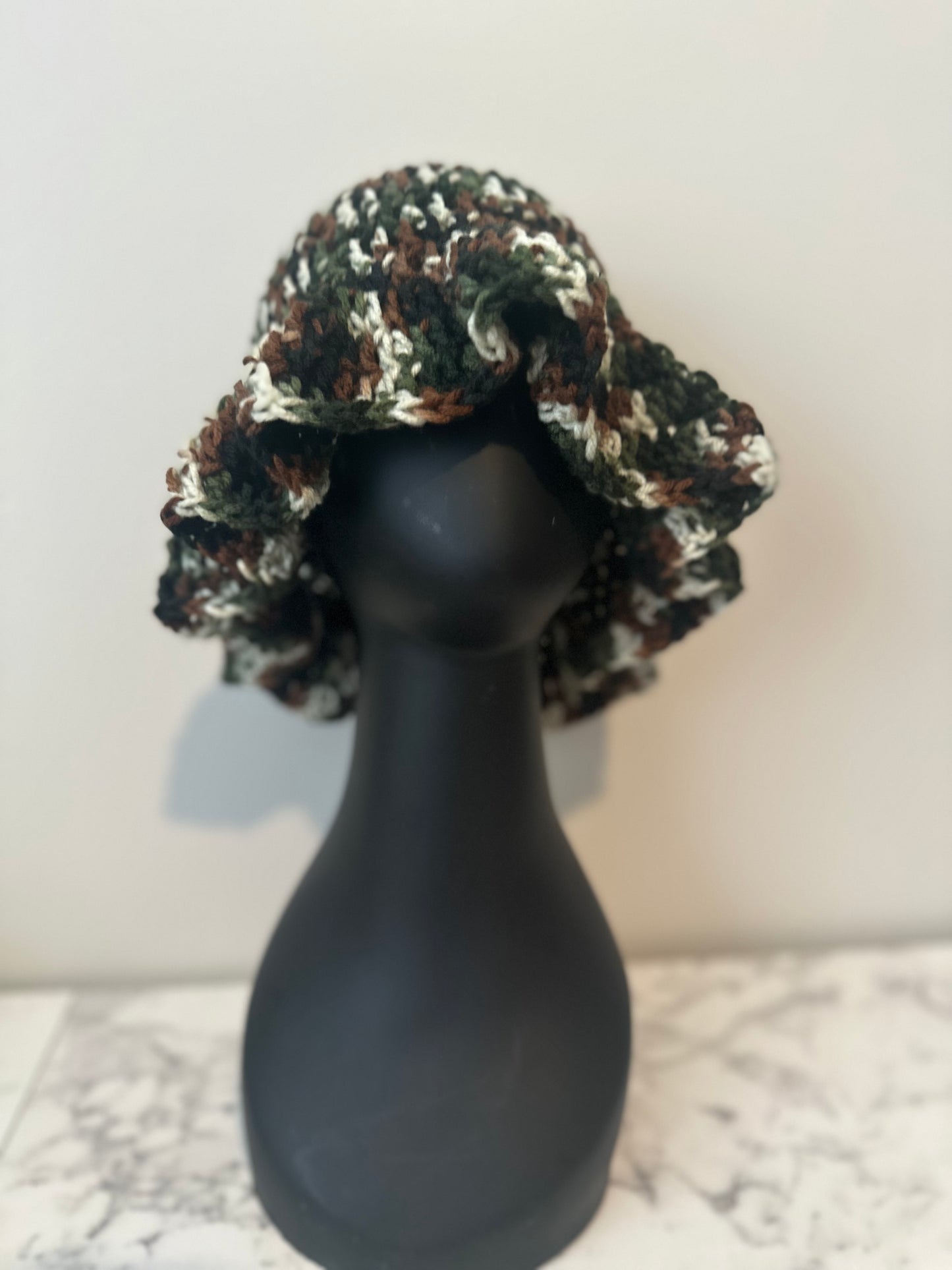 Wavy Brim Hat