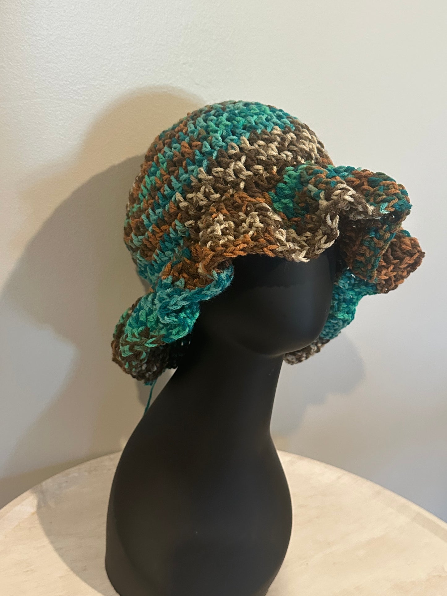 Wavy Brim Hat