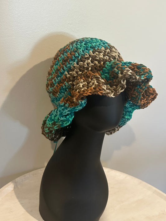 Wavy Brim Hat