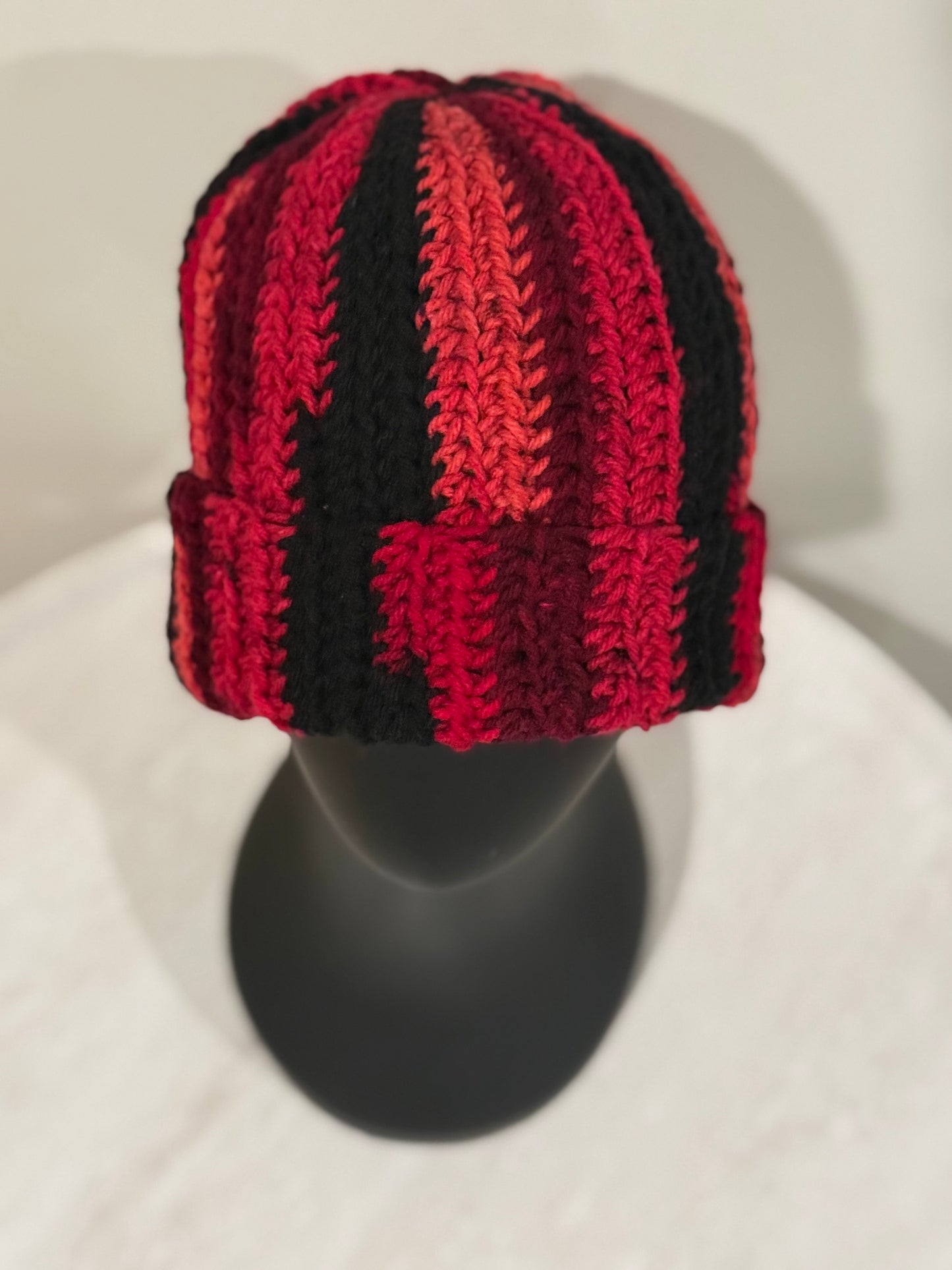 Crochet toboggan