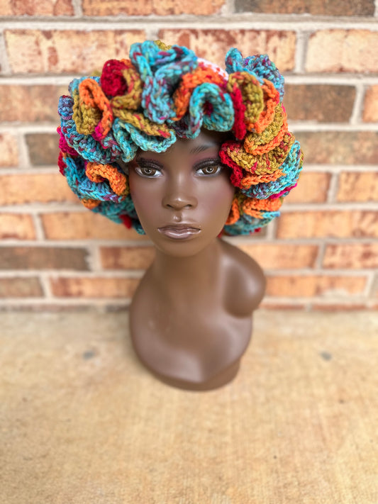 Ruffle hat