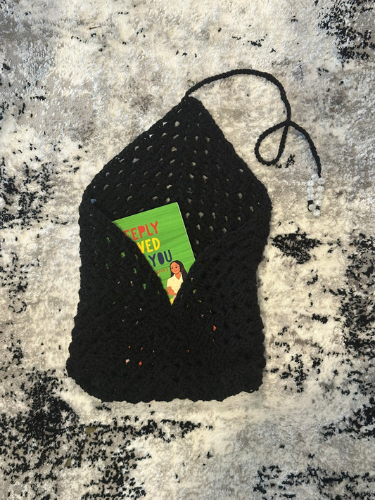 Black Large book sleeve