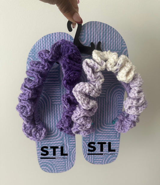 Crochet flip flops (size 9/10)