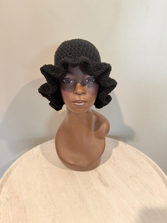 Wavy Brim Hat