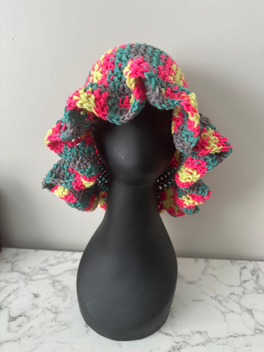 Wavy Brim Hat