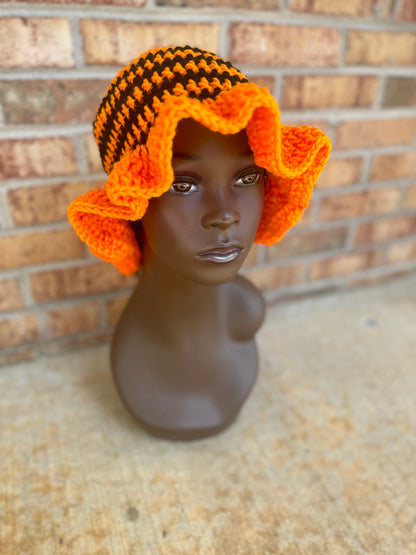 Halloween Wavy Brim Hat