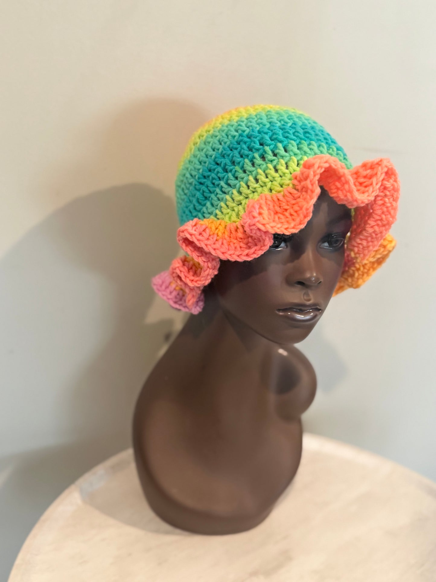 Wavy Brim Hat