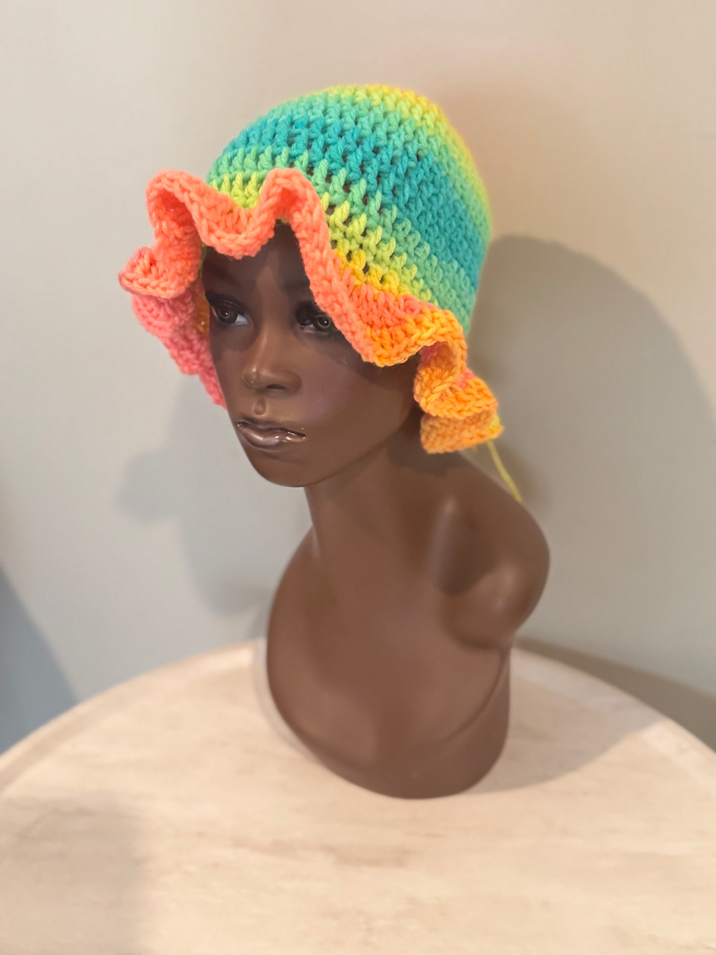 Wavy Brim Hat