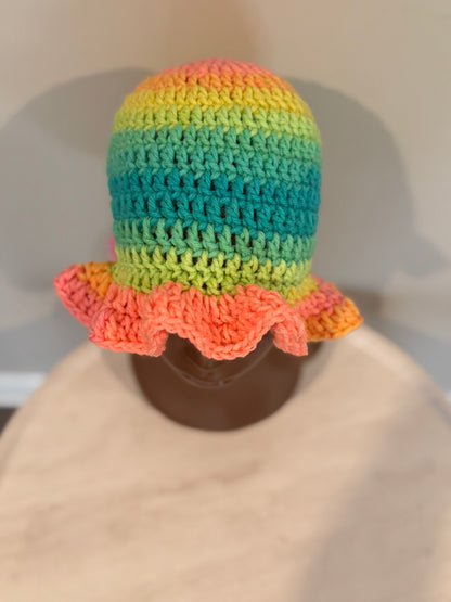 Wavy Brim Hat
