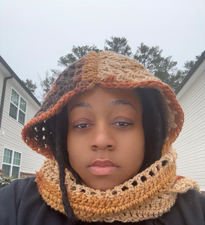 Hooded scarf