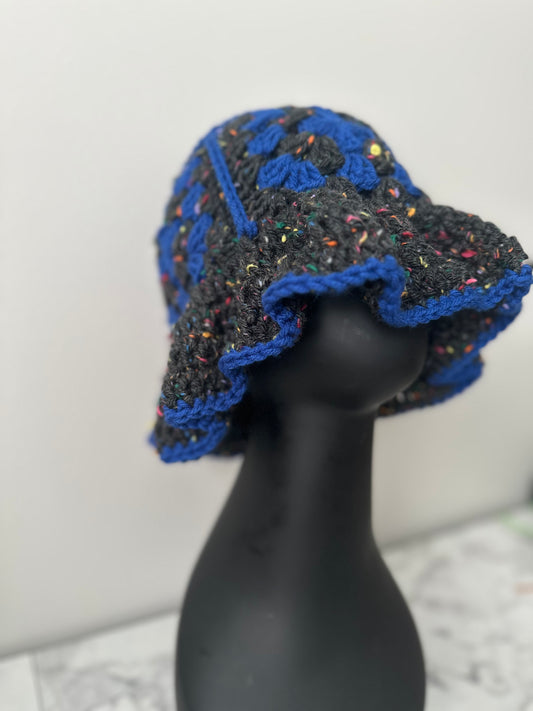 Granny square hat