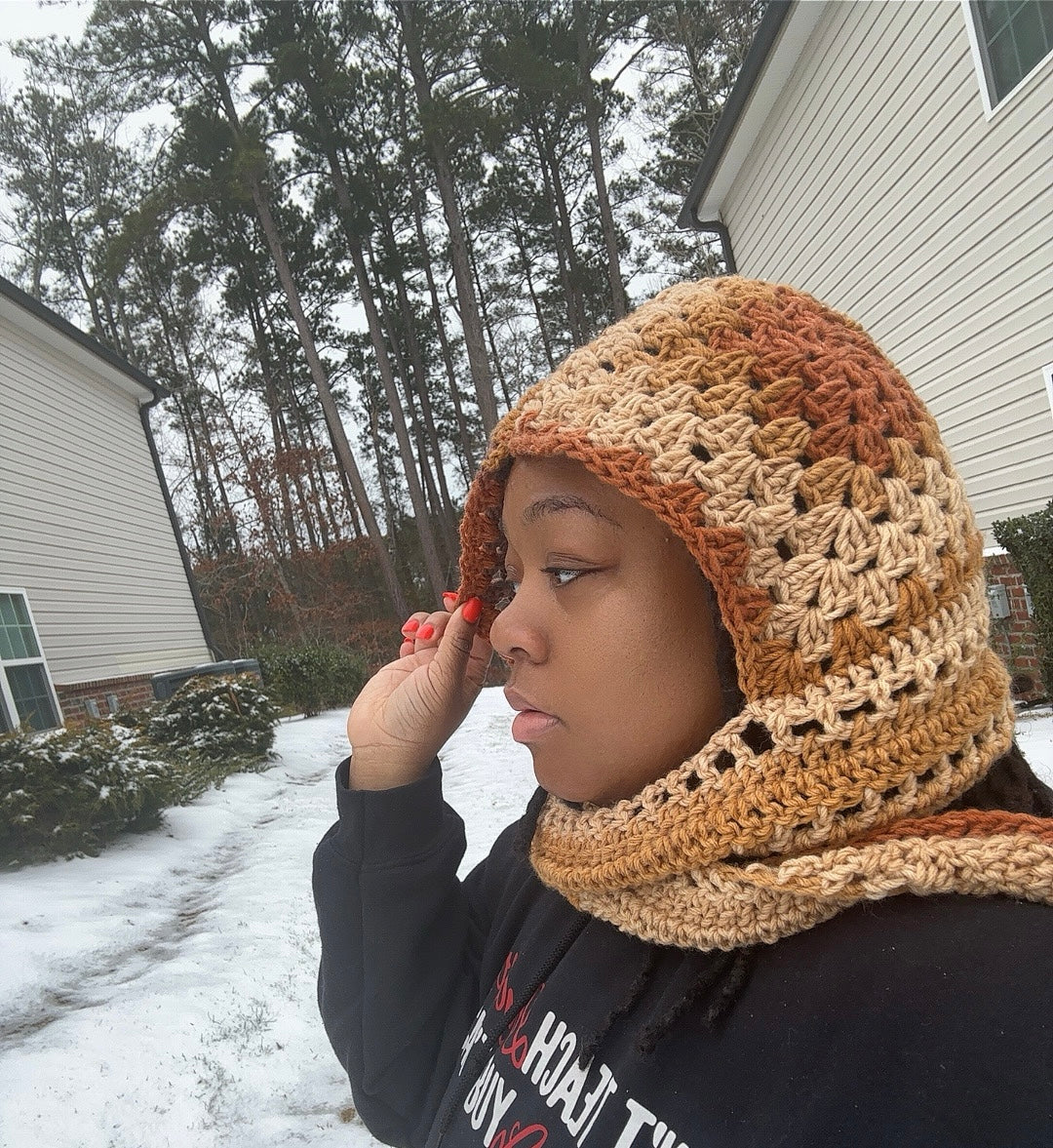 Hooded scarf