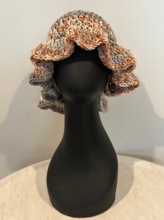 Wavy Brim Hat
